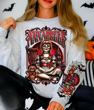 Load image into Gallery viewer, ANABELLE- CREWNECK SWEATSHIRT  W/ SLEEVE PRINT
