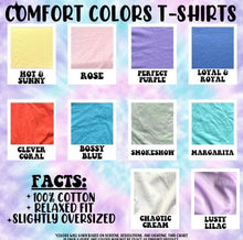 Load image into Gallery viewer, My entire life is a crisis  Comfort Colors Tee
