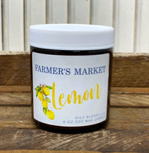 Load image into Gallery viewer, Farmer&#39;s Market Candles - 25 Hour Burn Time Soy Wax Candles - Oily BlendsFarmer&#39;s Market Candles - 25 Hour Burn Time Soy Wax Candles
