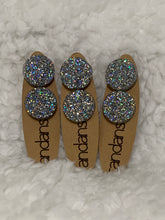 Load image into Gallery viewer, Glitter Studs (multiple colors) *
