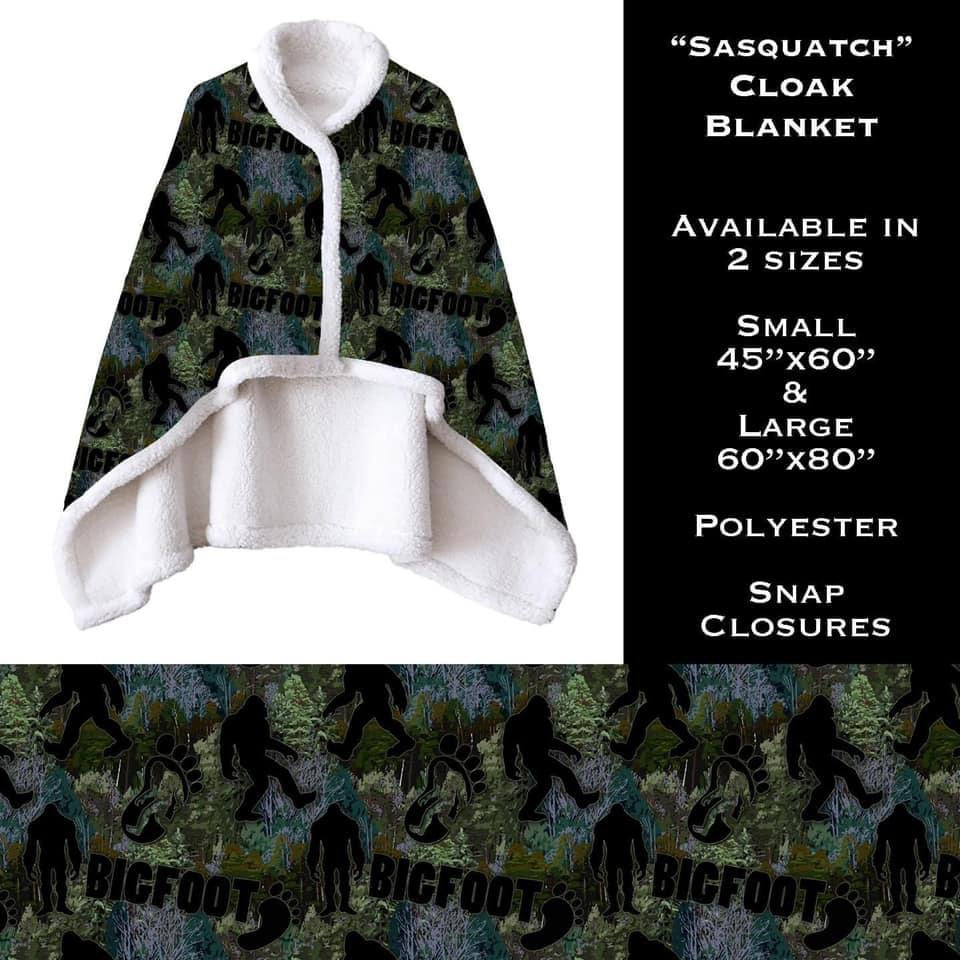Cloak blanket- Sasquatch - Small *